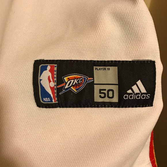 Adidas Kevin Durant OKC Thunder Basketball Jersey - Picture 5 of 7